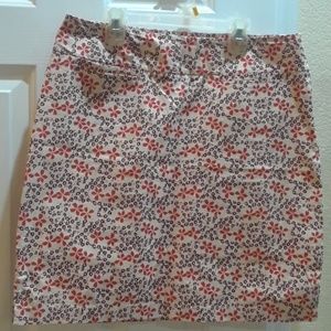 Gap floral print summer skirt